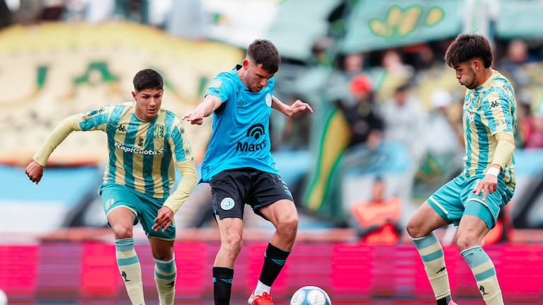 Belgrano ante Aldosivi en Mar del Plata. Foto: Prensa CAB.