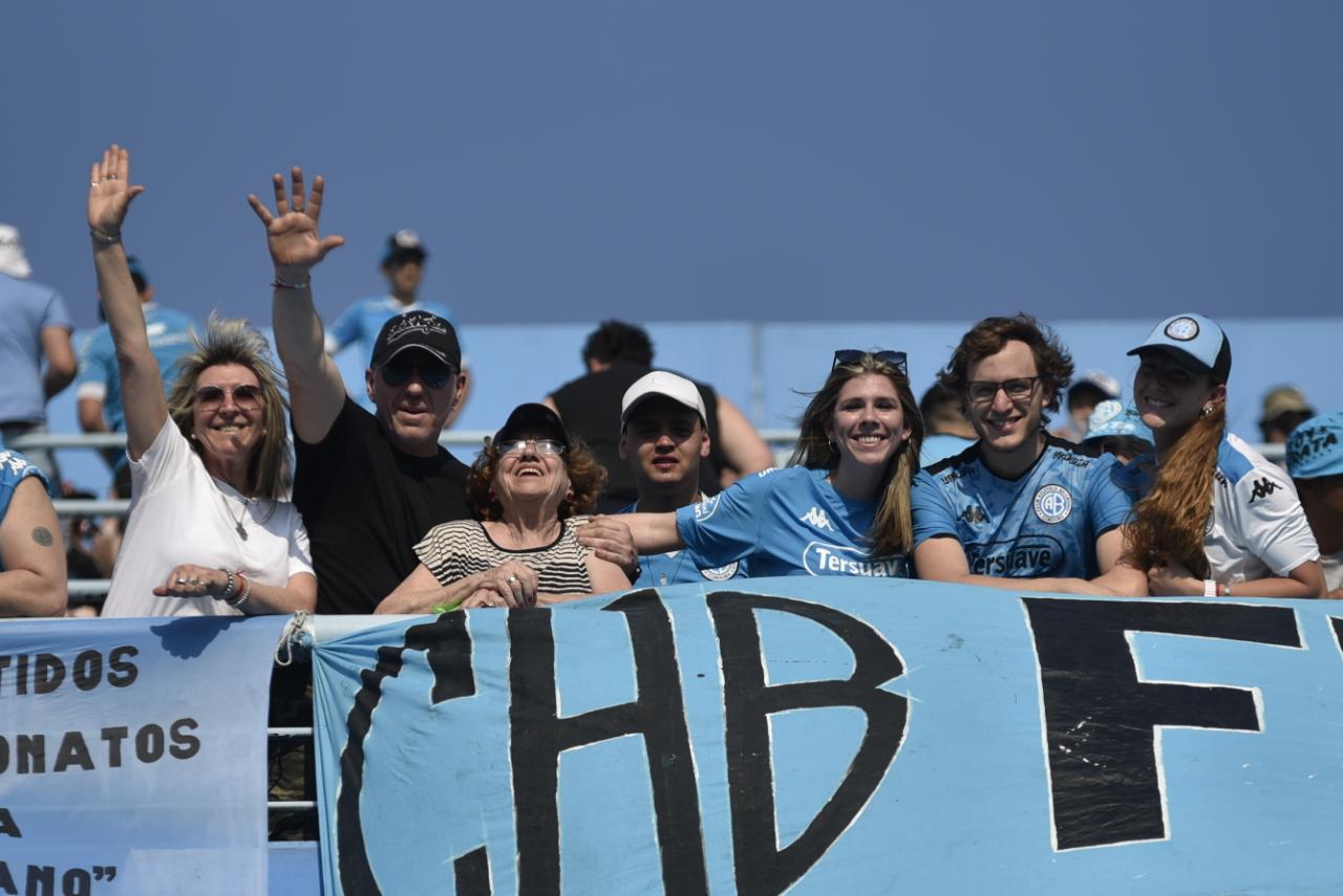 Belgrano arrancó mal pero terminó con mejor cara. Foto: Lucio Casalla / ElDoce.tv.