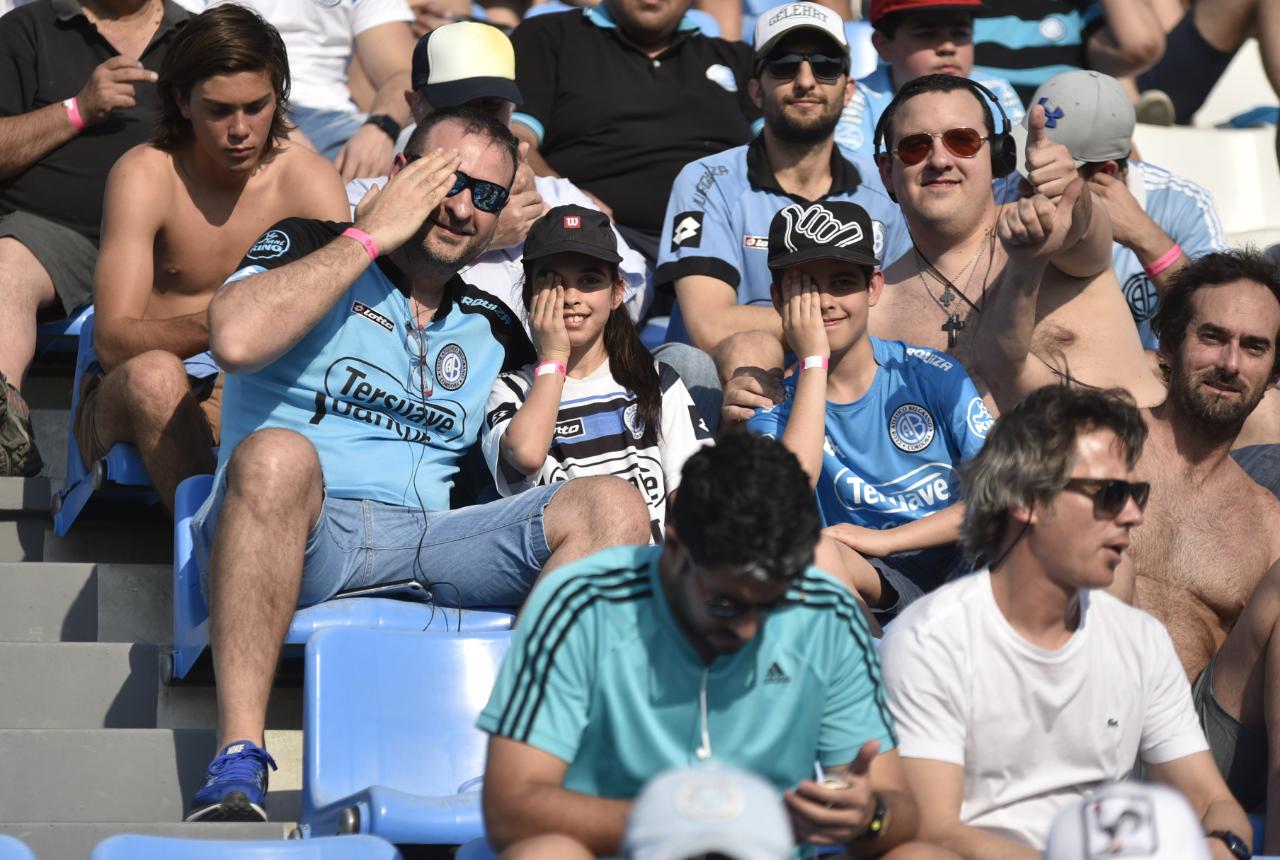 Belgrano arrancó mal pero terminó con mejor cara. Foto: Lucio Casalla / ElDoce.tv.