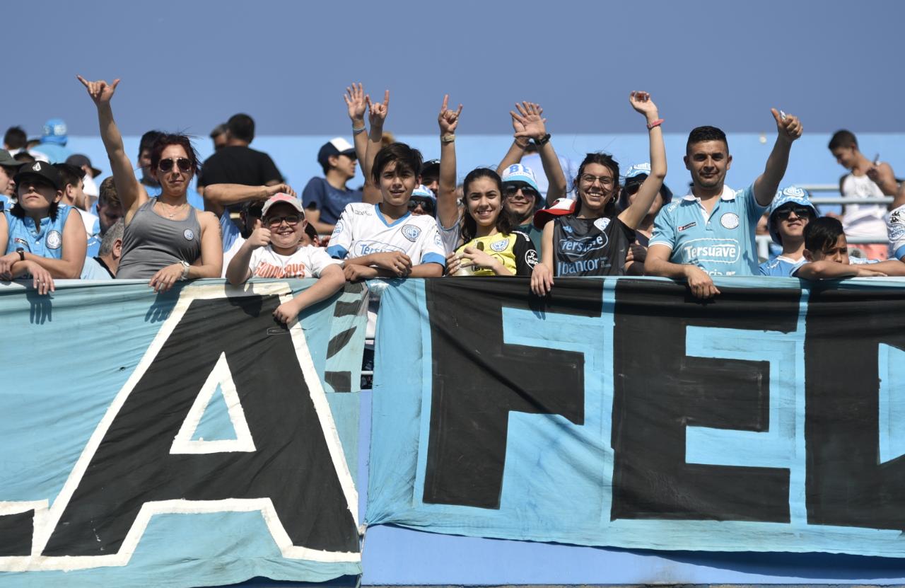 Belgrano arrancó mal pero terminó con mejor cara. Foto: Lucio Casalla / ElDoce.tv.