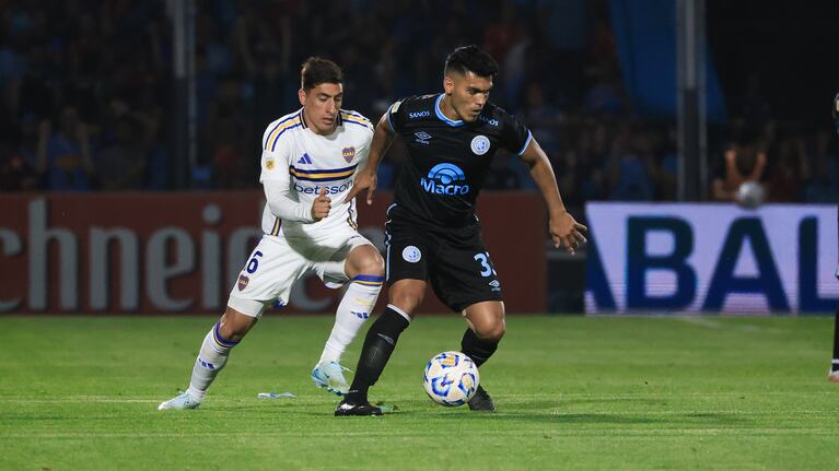 Belgrano-Boca en el Gigante de Alberdi.