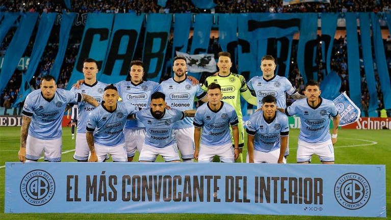 Belgrano, cada vez más cerca del ascenso. Foto: Prensa Belgrano.