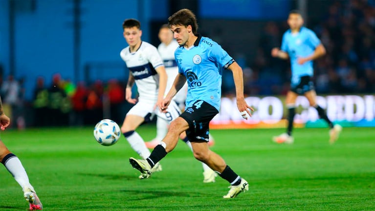 Belgrano cayó ante Gimnasia en Alberdi.