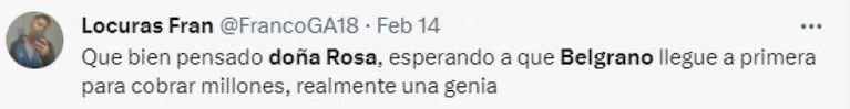 Belgrano compró el terreno para terminar el Gigante de Alberdi: el final del mito de "Doña Rosa"