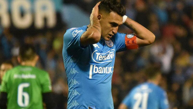 Belgrano debutó, en la Superliga, con un empate sin goles ante San Martín de San Juan. Foto: Lucio Casalla/ElDoce.tv