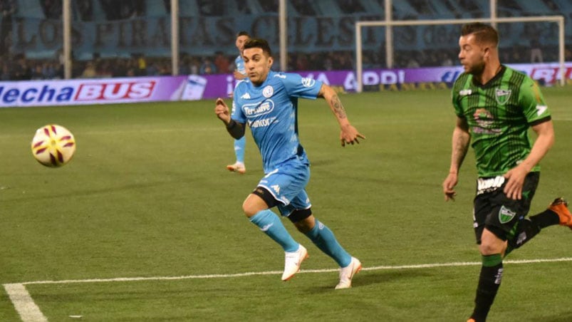 Belgrano debutó, en la Superliga, con un empate sin goles ante San Martín de San Juan. Foto: Lucio Casalla/ElDoce.tv