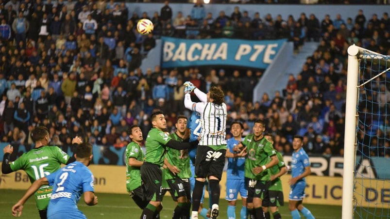 Belgrano debutó, en la Superliga, con un empate sin goles ante San Martín de San Juan. Foto: Lucio Casalla/ElDoce.tv