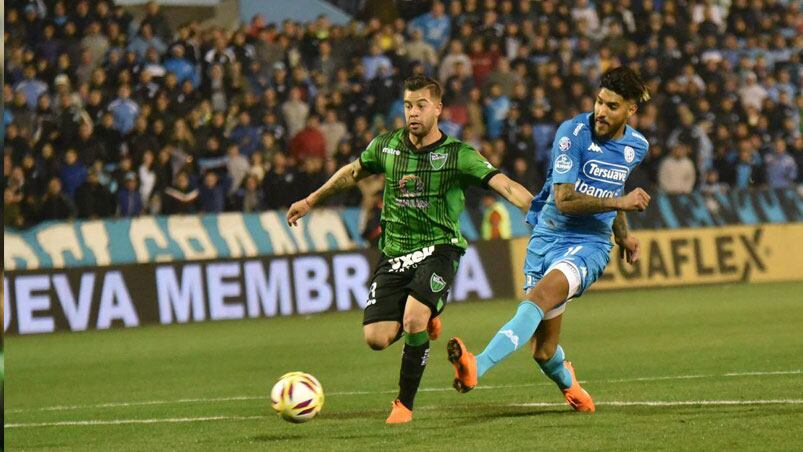 Belgrano debutó, en la Superliga, con un empate sin goles ante San Martín de San Juan. Foto: Lucio Casalla/ElDoce.tv