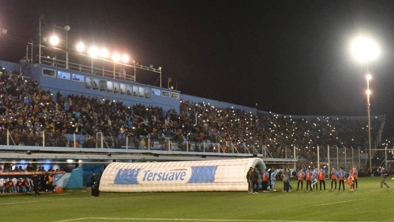 Belgrano debutó, en la Superliga, con un empate sin goles ante San Martín de San Juan. Foto: Lucio Casalla/ElDoce.tv