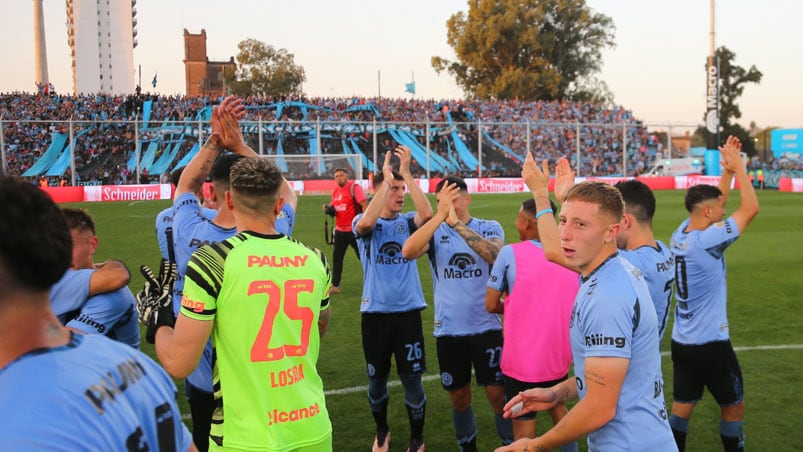 Belgrano festejó la primavera con un triunfazo en Alberdi. Foto: Prensa Belgrano.