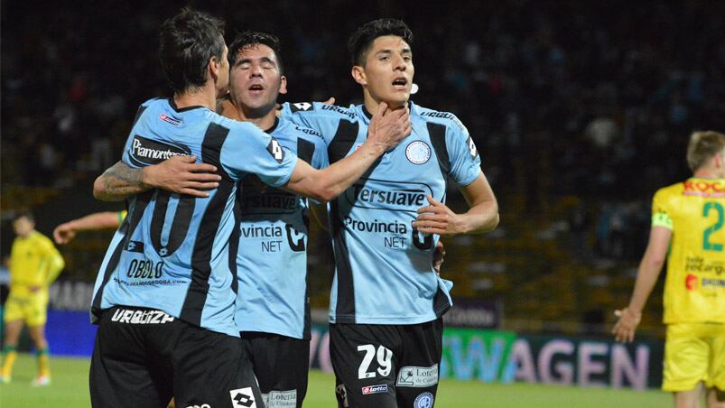 Belgrano ganó "a lo Belgrano" en la noche del Kempes. Foto: Lucio Casalla / ElDoce.tv.