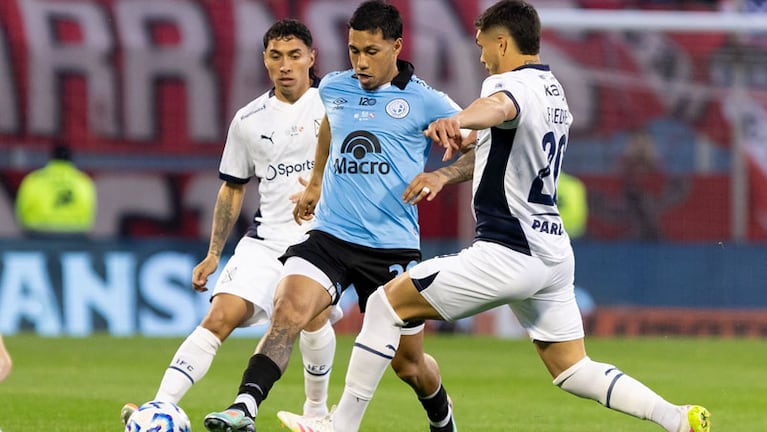 Belgrano-Independiente en Rosario.