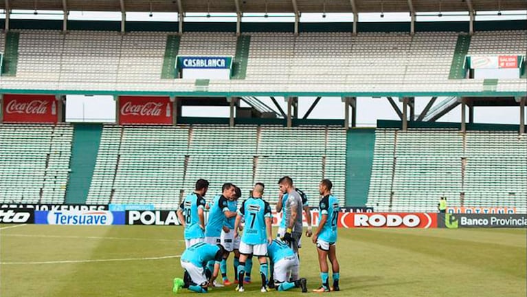 Belgrano jugó sin público el tramo final del torneo.