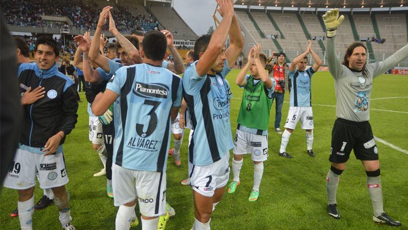 Belgrano le ganó por 2 a 1 a Estudiantes de La Plata en el Kempes. Foto: Lucio Casalla