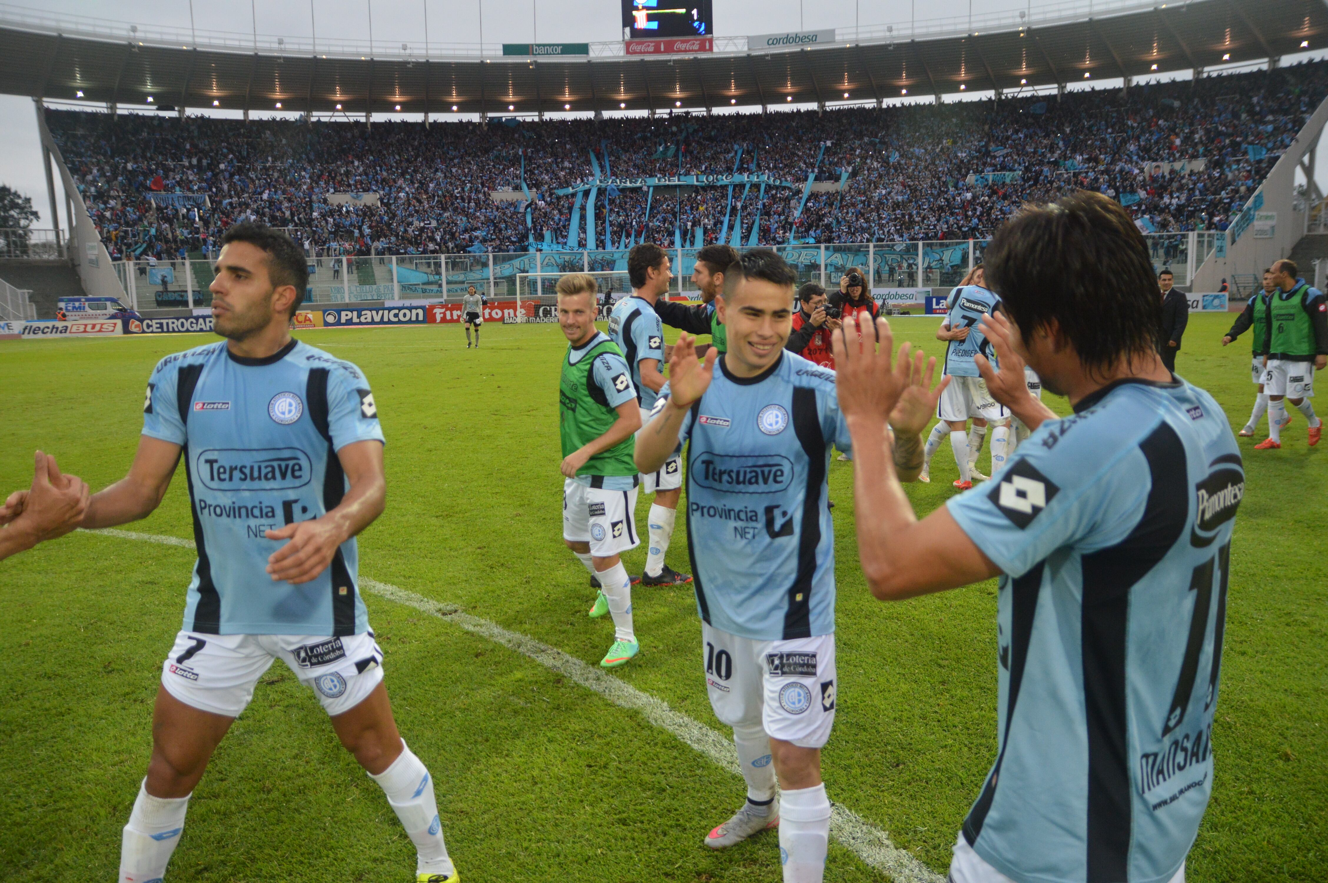 Belgrano le ganó por 2 a 1 a Estudiantes de La Plata en el Kempes. Foto: Lucio Casalla