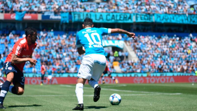 Belgrano mejoró, pero no logró marcar contra Independiente.  Foto: Lucio Casalla / ElDoce.tv