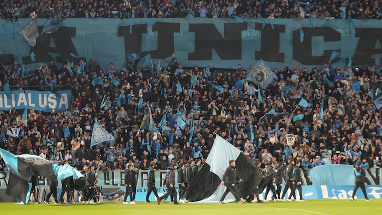 Belgrano organiza otro banderazo en Alberdi.