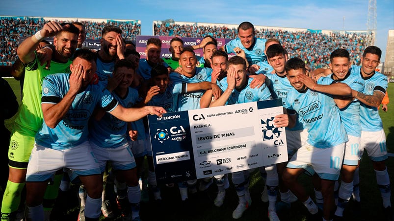 Belgrano pasó de ronda en La Rioja. Foto: Prensa Belgrano.