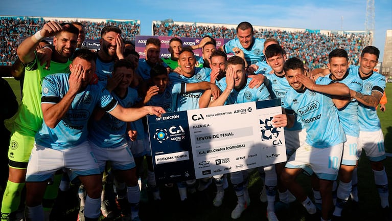 Belgrano pasó de ronda en La Rioja. Foto: Prensa Belgrano.