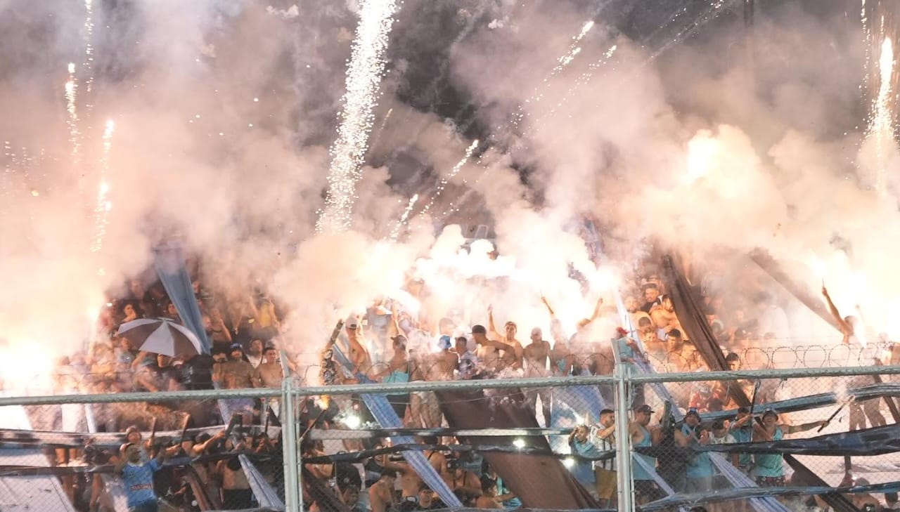 Belgrano pirotecnia clásico Talleres.