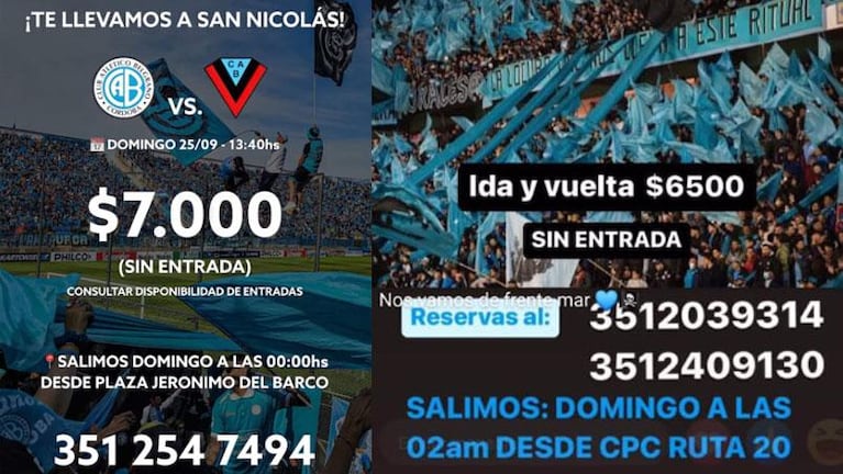 Belgrano por el ascenso: entradas, transporte y costos para ir a San Nicolás