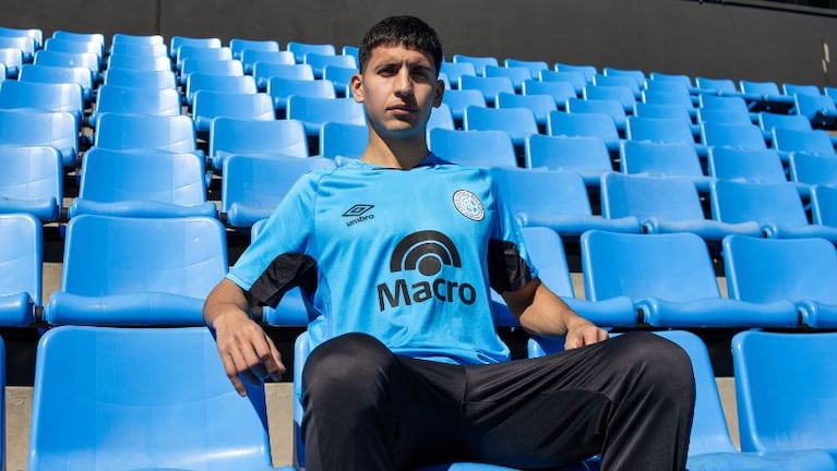 Belgrano presentó a Alexis Maldonado.