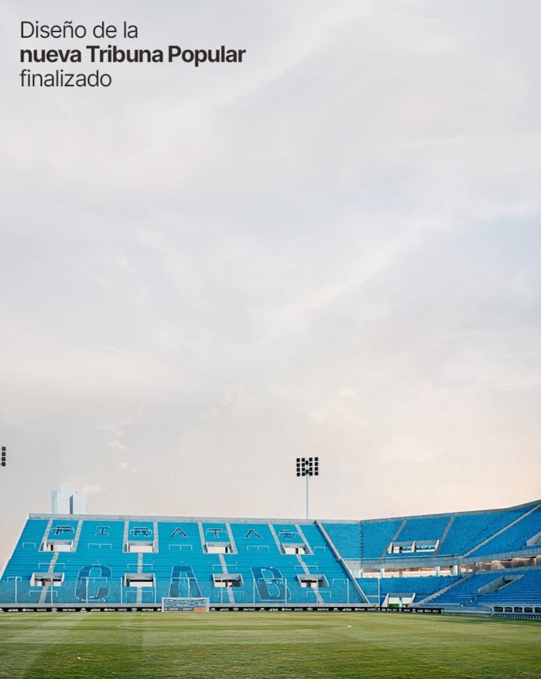 Belgrano presentó su masterplan para seguir remodelando el Gigante de Alberdi.