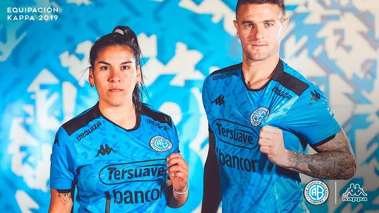 Belgrano presentó su nueva camiseta para la Primera Nacional