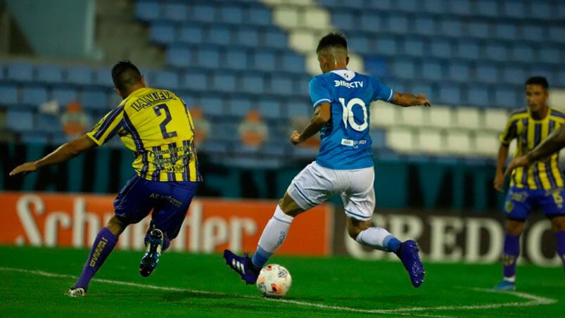 Belgrano pudo ampliar la diferencia en el final pero se lo empataron en el descuento. (Foto: Prensa Belgrano)