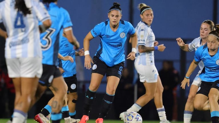 Belgrano-Racing en la final del Clausura Femenino.