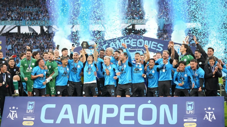 Belgrano salió campeón del Apertura 2026 y clasificó a la Copa Libertadores 2027. Foto: Lucio Casalla / El Doce.