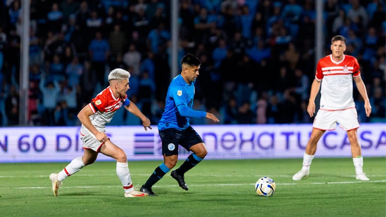 Belgrano se mide ante el Pincha en el Gigante de Alberdi.