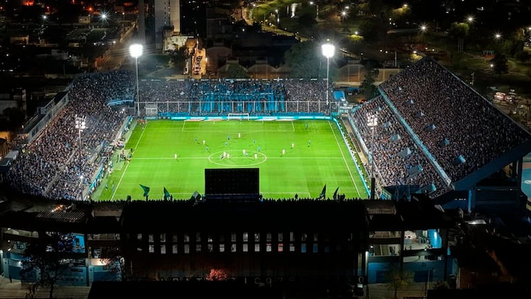 Belgrano sigue con obras en el Gigante de Alberdi.