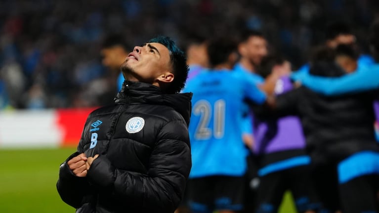 Belgrano venció a Unión: la reacción de Lucas Zelarayán.