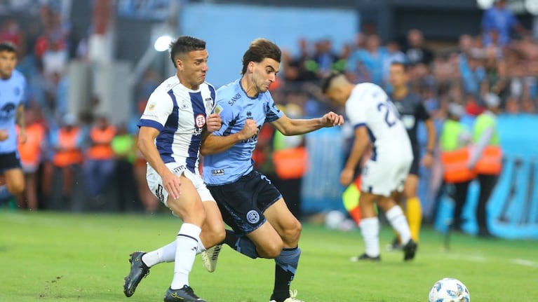 Belgrano y Talleres, clásico hasta en la Inteligencia Artificial de Whatsapp.