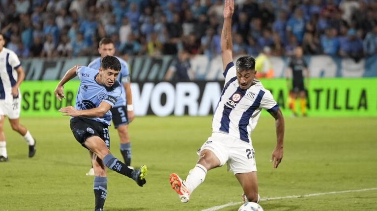 Belgrano y Talleres empataron en un partidazo en Alberdi.