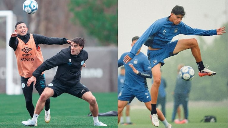 Belgrano y Talleres se preparan para el clásico del domingo en el Kempes.