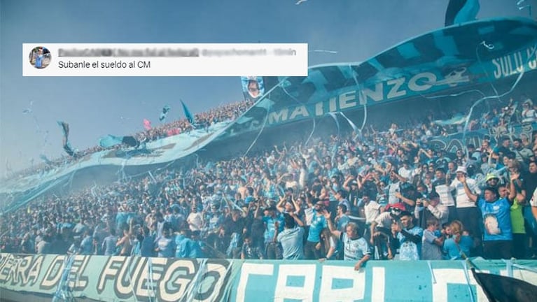 Belgrano y una desopilante respuesta a la Copa Sudamericana.