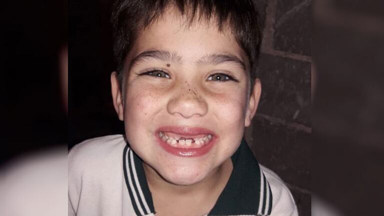 Benja Ahumada, con el portoncito en su sonrisa.