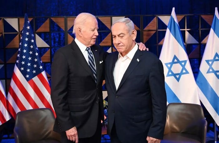 Benjamín Netanyahu y Joe Biden