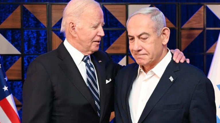 Benjamín Netanyahu y Joe Biden