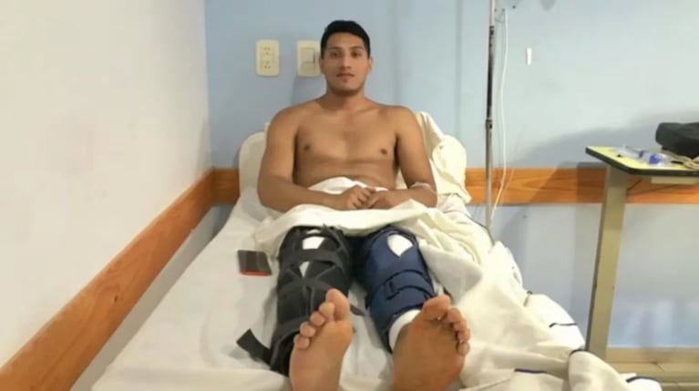 Benjamín Roldán tenía que operarse los ligamentos cruzados.