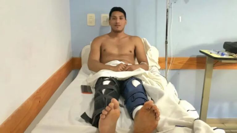 Benjamín Roldán tenía que operarse los ligamentos cruzados.