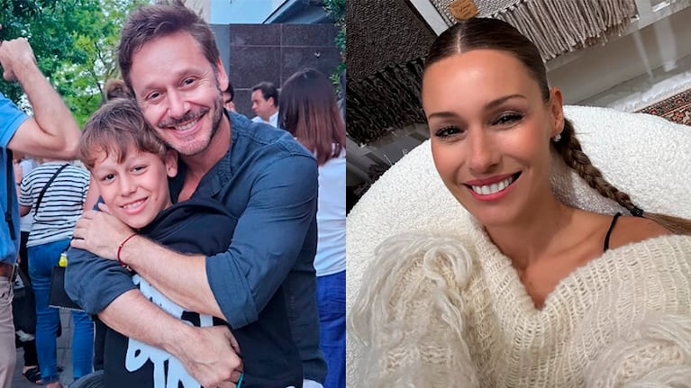 Benjamín Vicuña, Beltrán y Pampita en una fecha muy especial.
