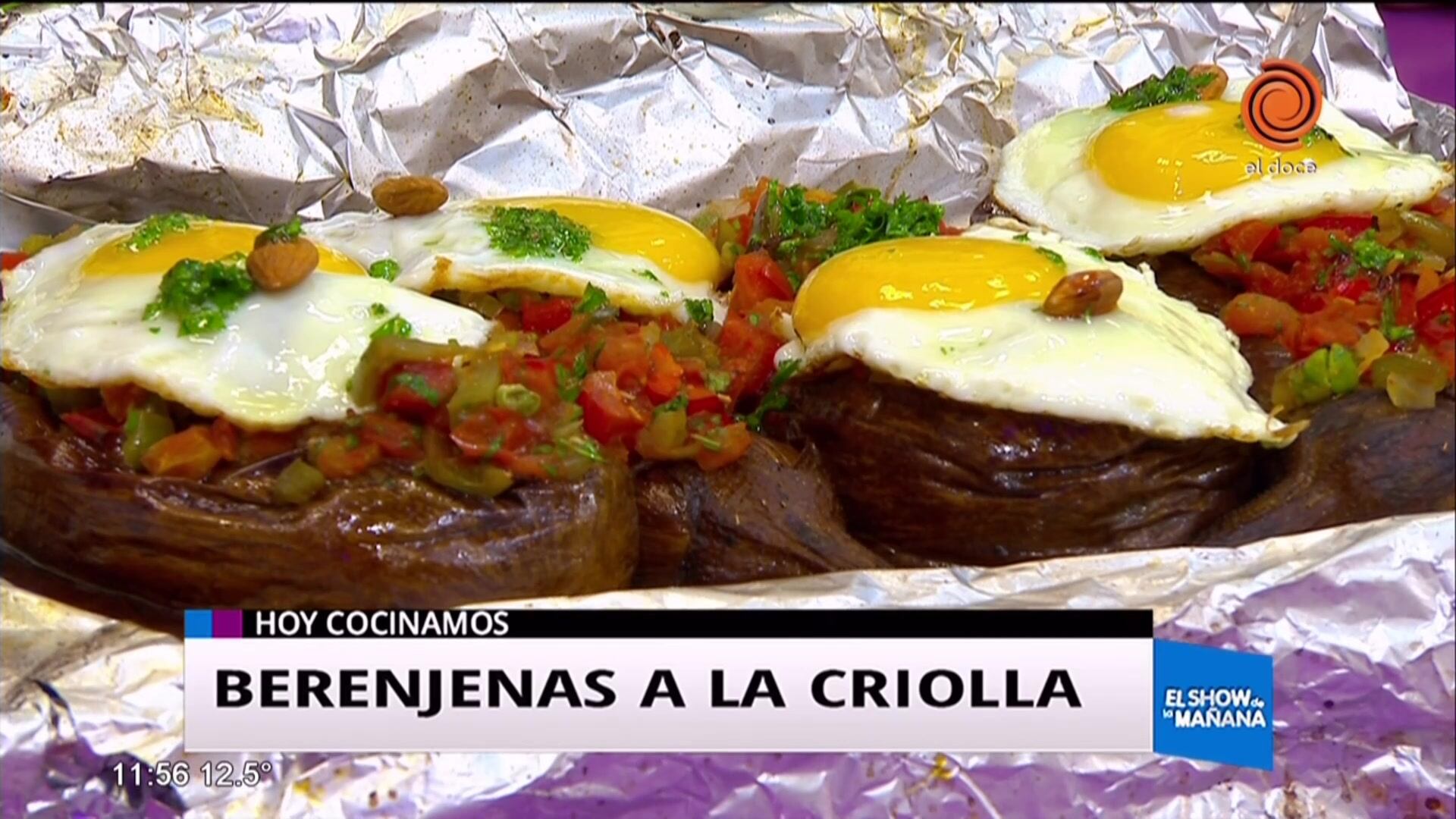 Berenjenas a la criolla 