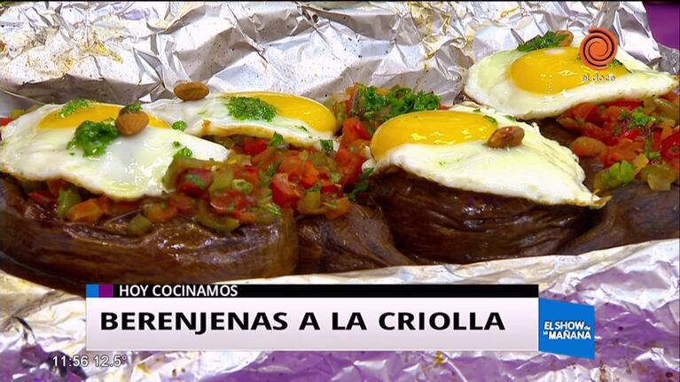 Berenjenas a la criolla 