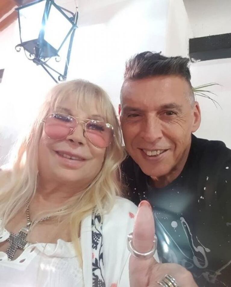 Betty Olave festejó su cumple en familia