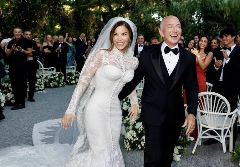 Bezos tuvo una boda multimillonaria en Venecia.