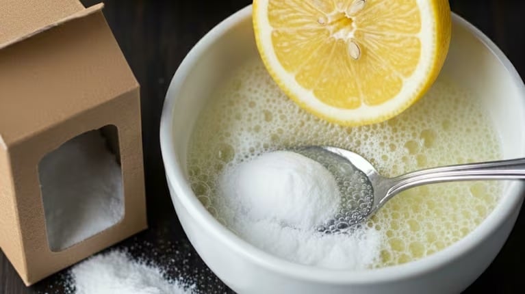 Bicarbonato y limón