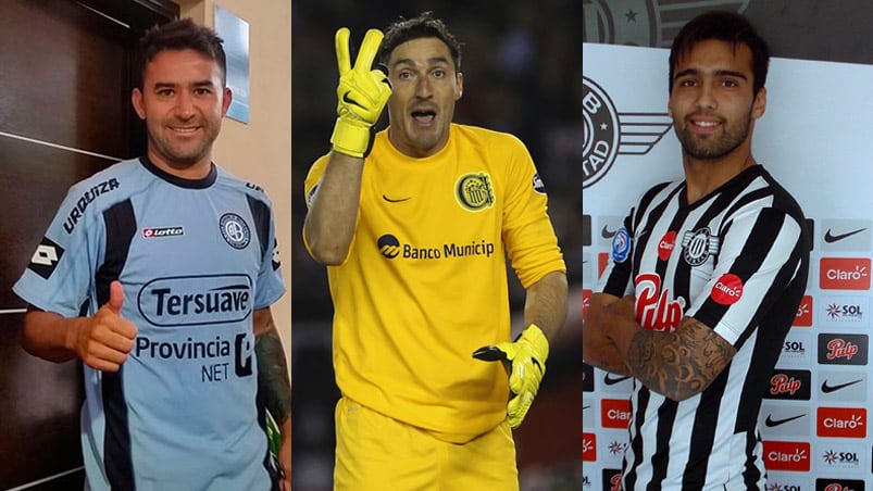 Bieler (Belgrano), Caranta (Talleres) y Fernández (Instituto)